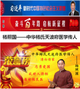 杨照国——中华杨氏天波府医学传